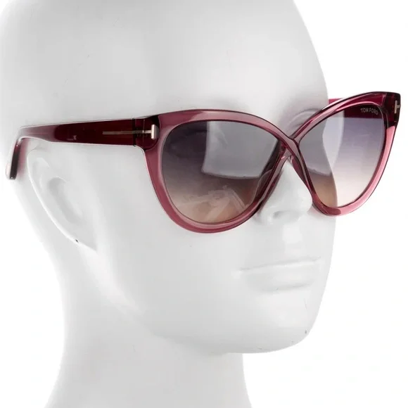 Tom Ford Pink Arabella Cat-Eye Sunglasses - Picture 1 of 6